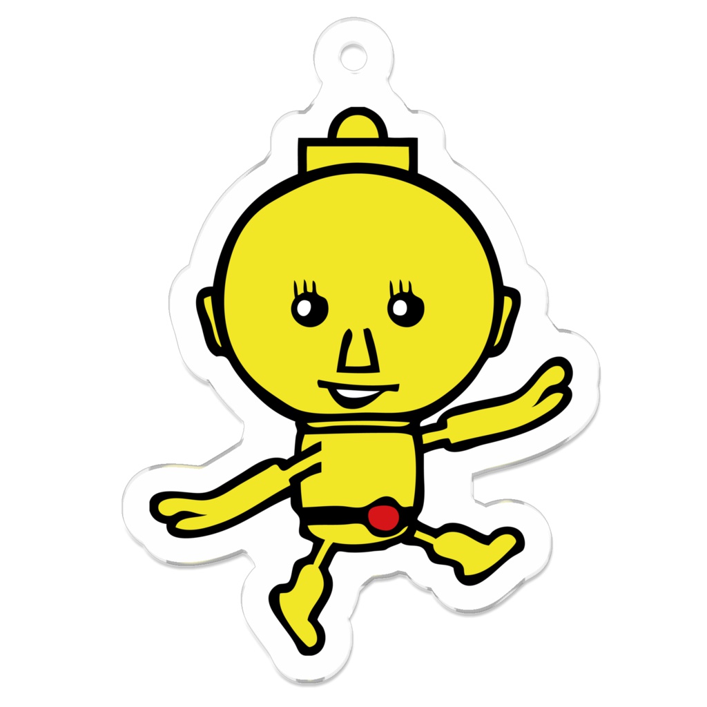 パテモソアクリルキーホルダー 50x50 (mm)