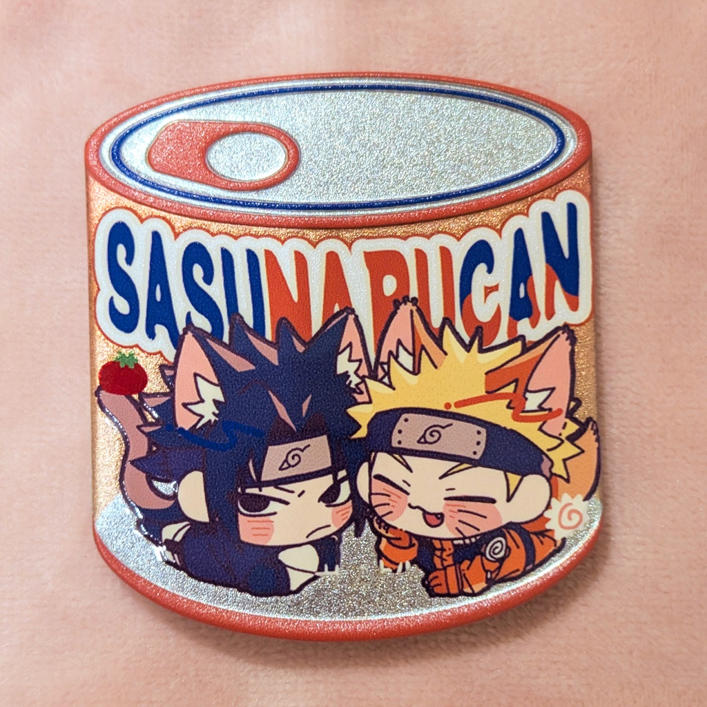 SASUNARUCAN サスナル 缶バッジ