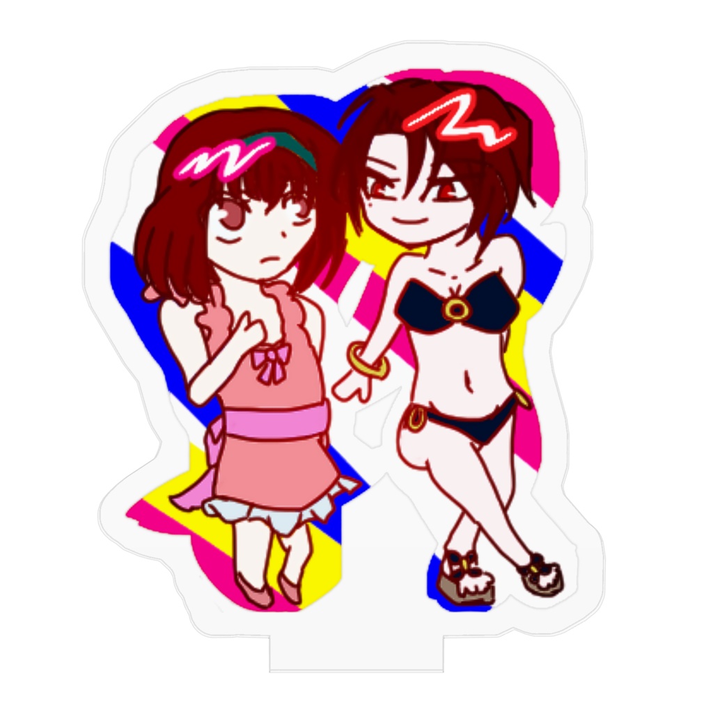 件二胡アクリルフィギュア