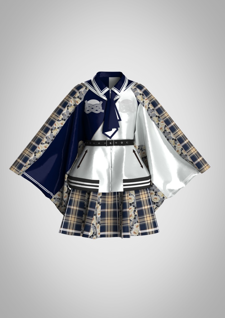 きのホ。 4th衣装 パターン 型紙