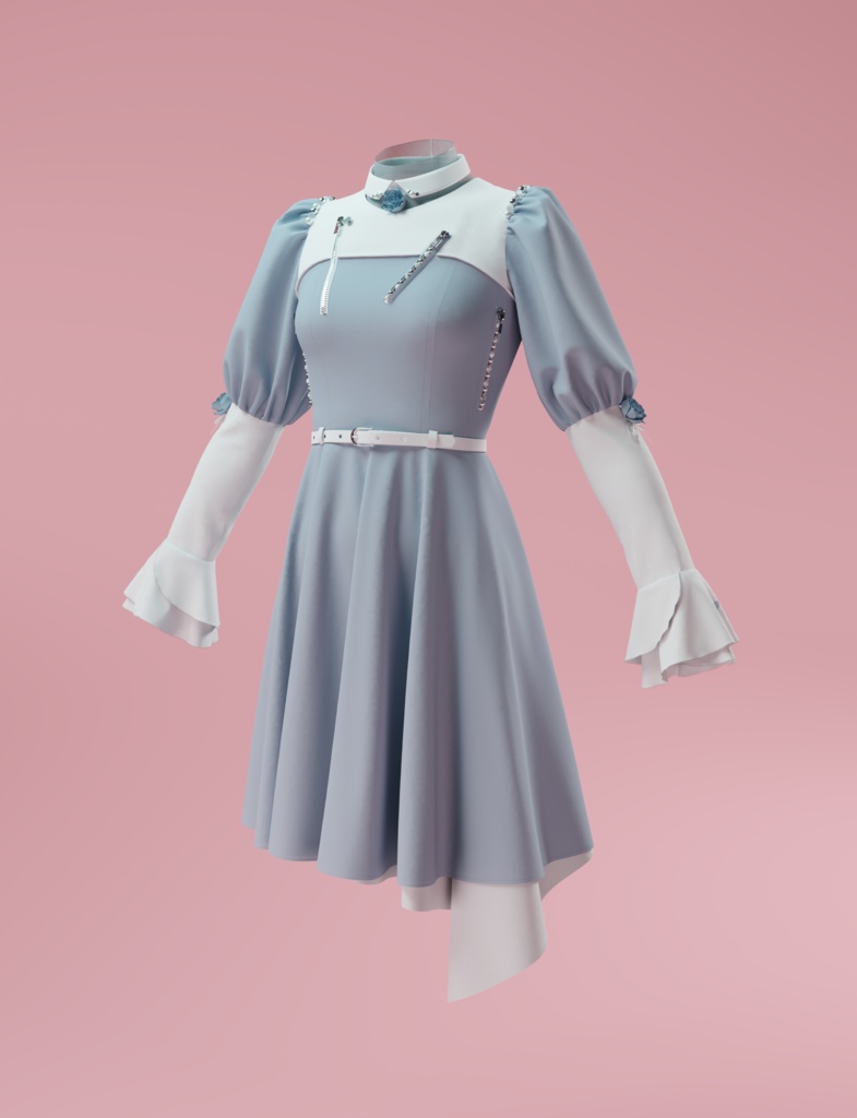 RAY 2024 衣装 3Dモデル CLOファイル