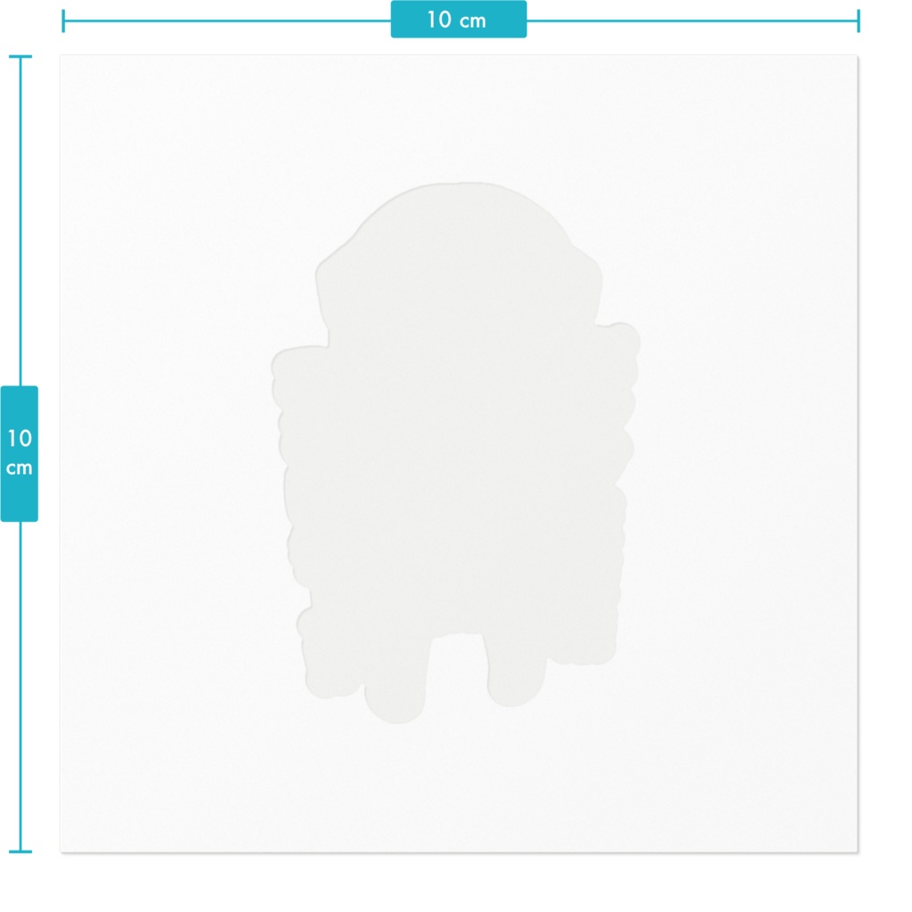 パンダ天使ステッカー