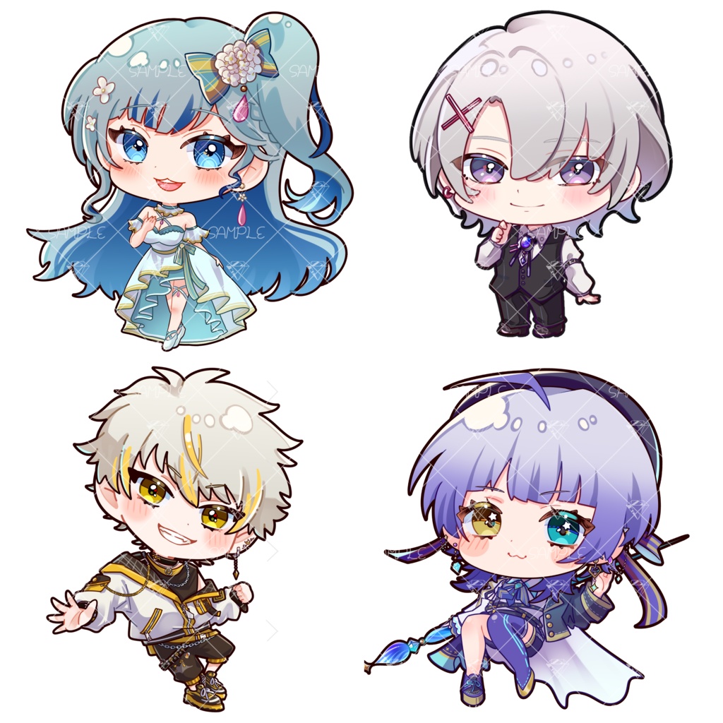 イラスト制作依頼【サンプル閲覧用】