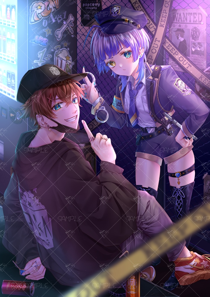 イラスト制作依頼【サンプル閲覧用】