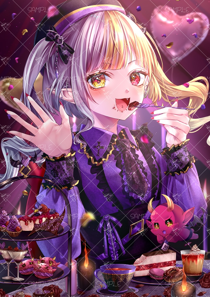 イラスト制作依頼【サンプル閲覧用】