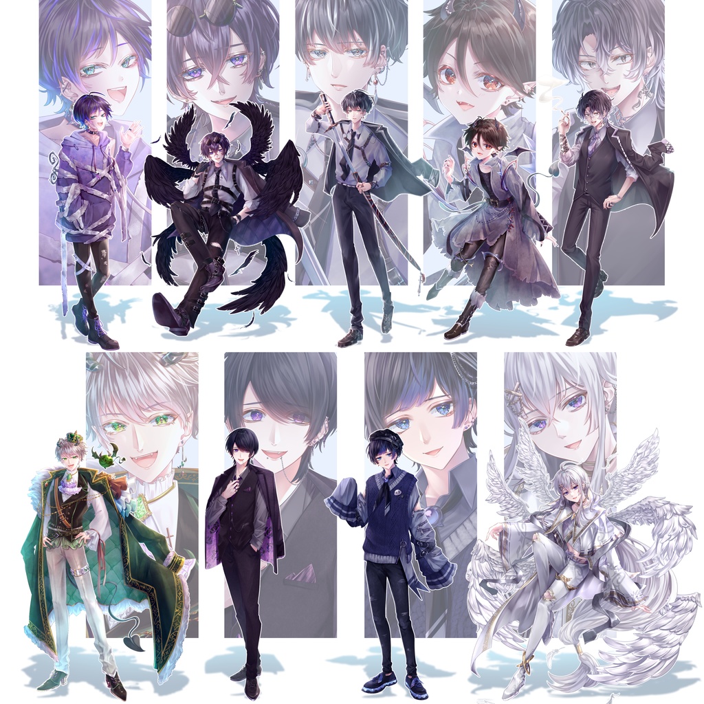 イラスト制作依頼【サンプル閲覧用】