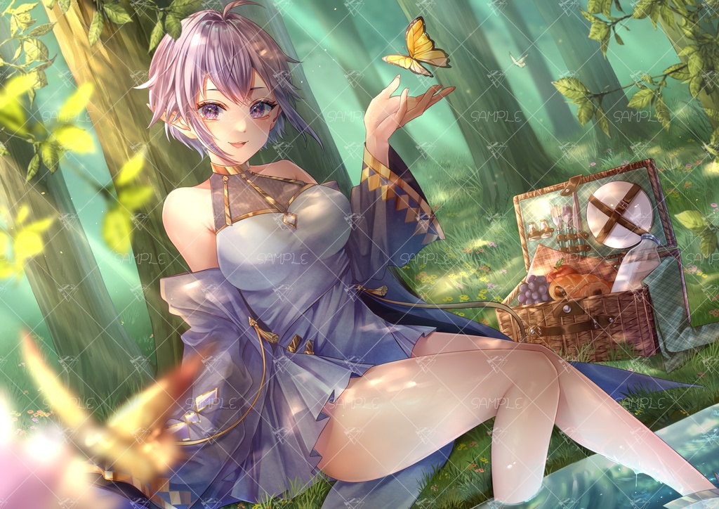 イラスト制作依頼【サンプル閲覧用】