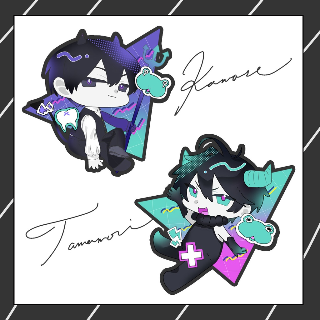 川玉アクキーセット