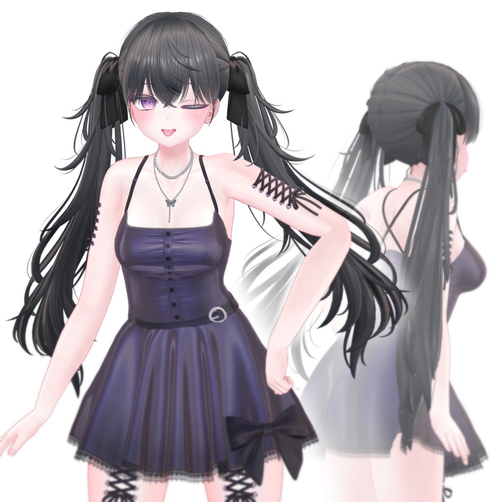 Goth Twin Tail