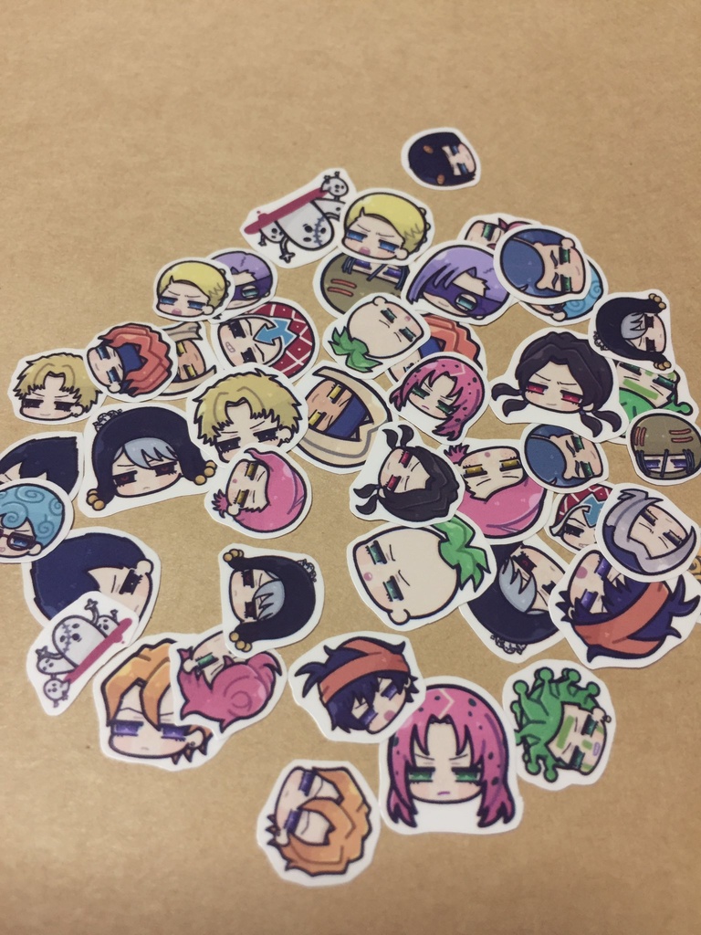 ちまっと顔シール