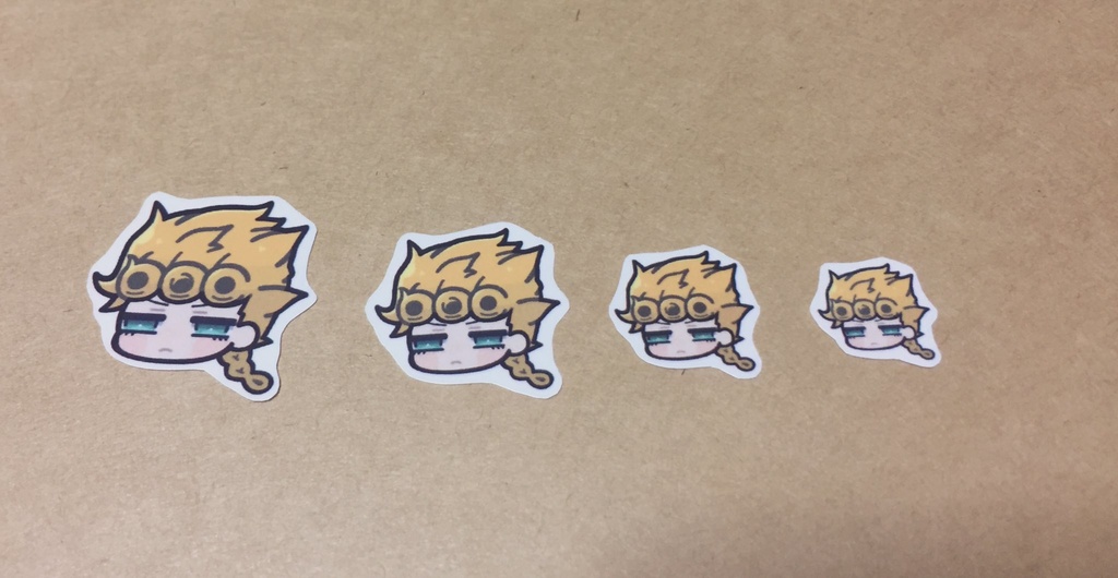 ちまっと顔シール