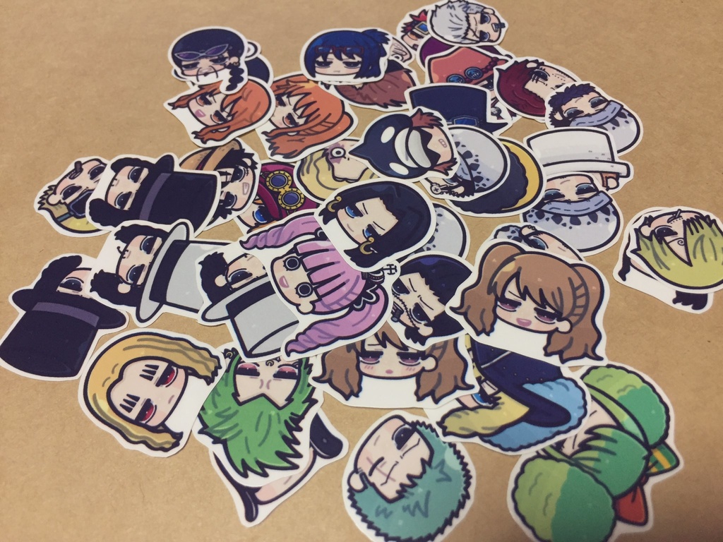 ちまっと顔シール