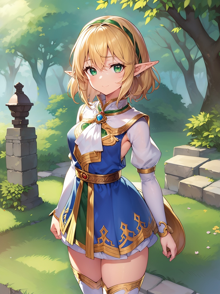 金髪エルフちゃんイラスト集 全年齢版 1