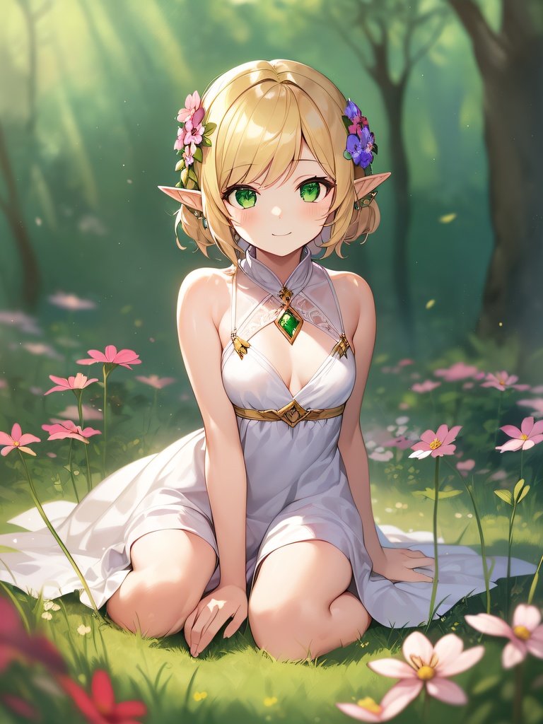 金髪エルフちゃんイラスト集 全年齢版 3