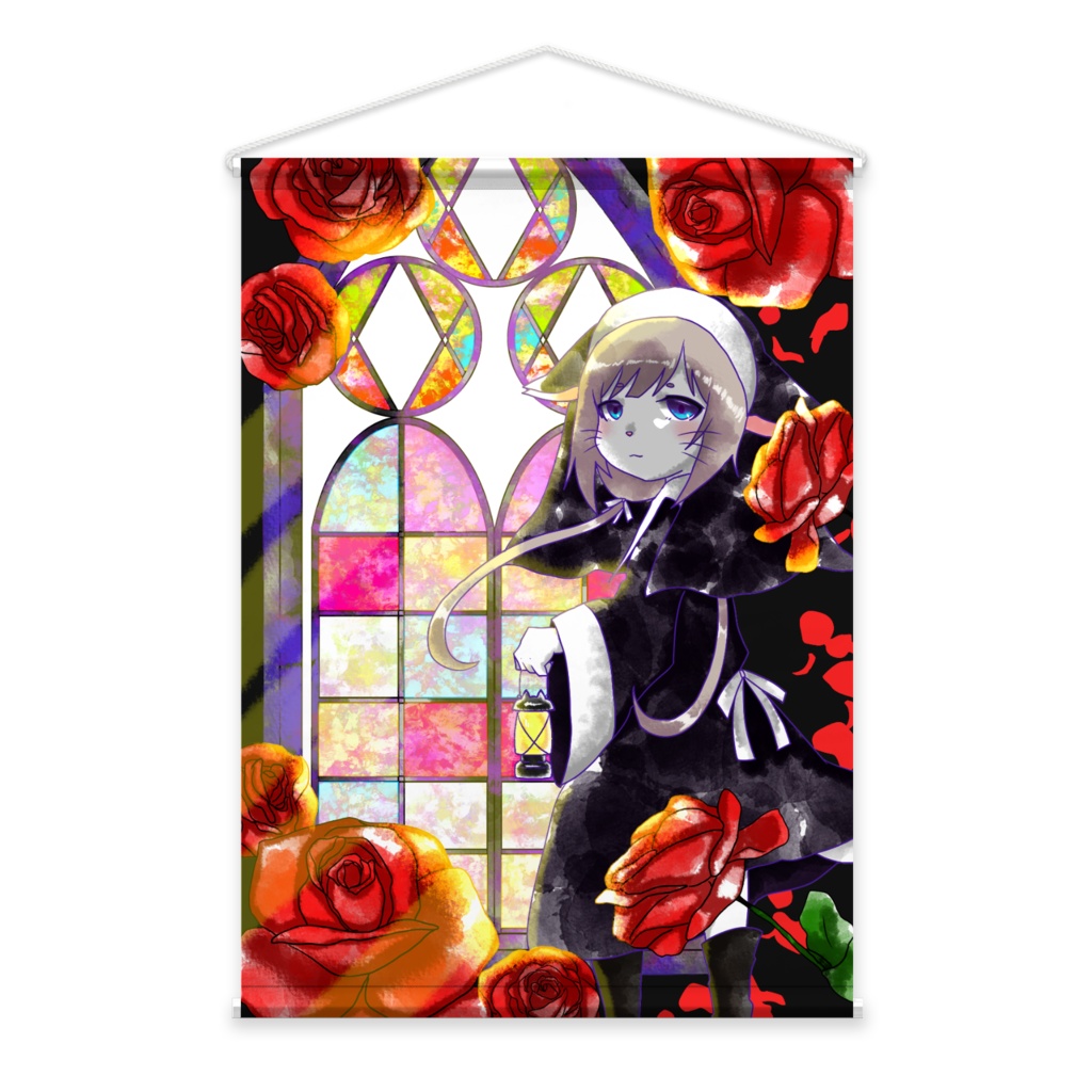 一周年記念タペストリー
