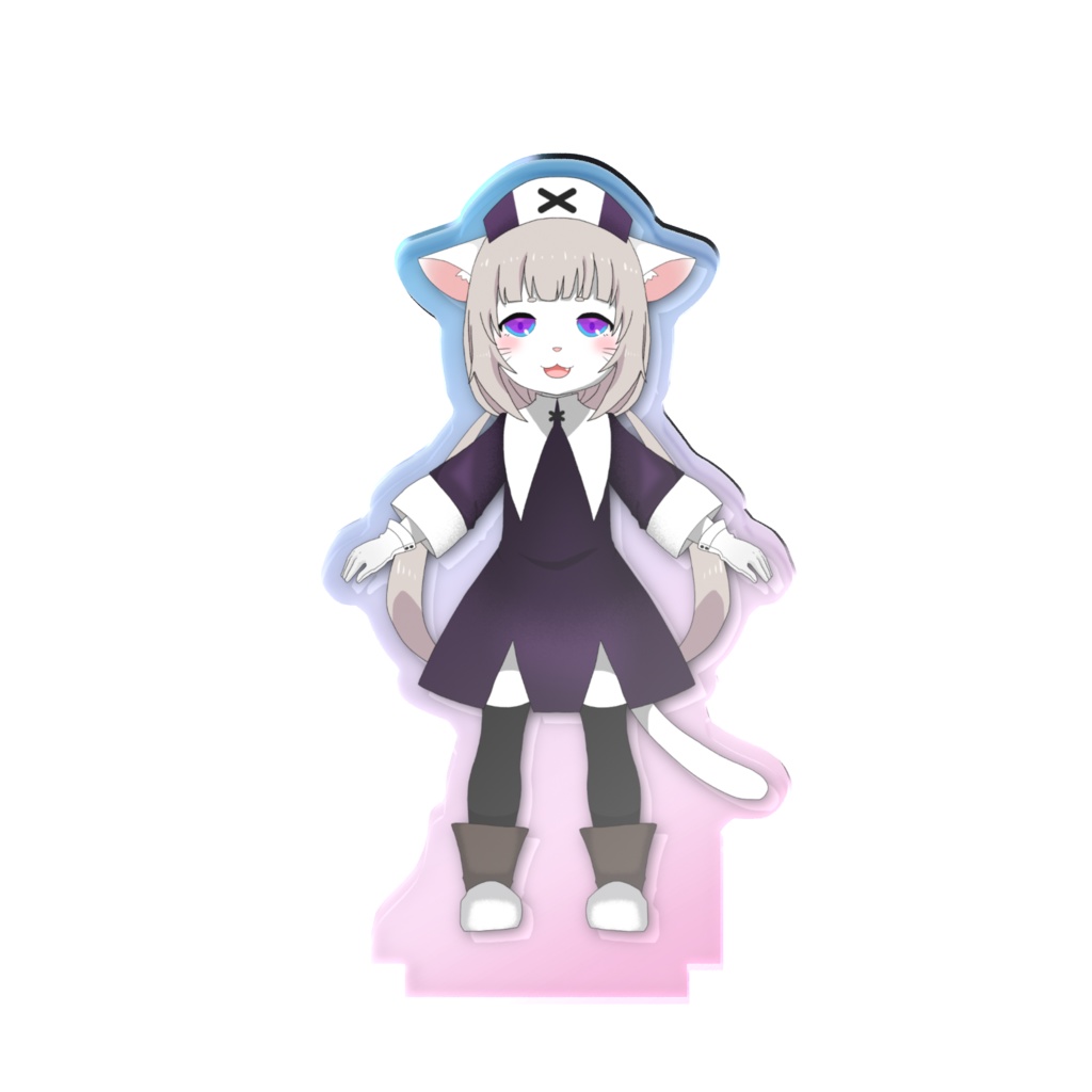 ネコーシュカのオーロラアクスタ