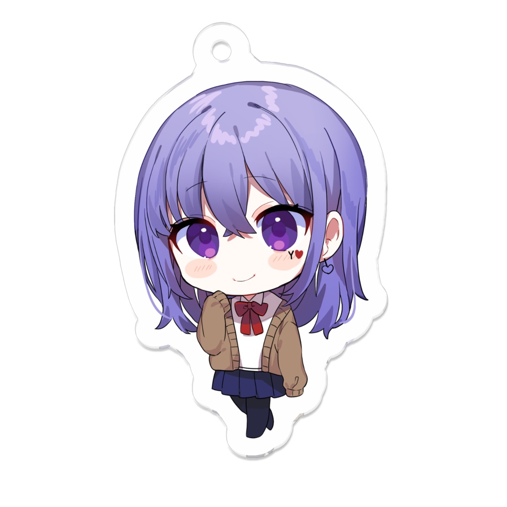 ゆらちゃんのアクリルキーホルダー　50mm
