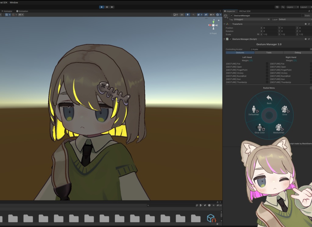 【MA対応】 まめボブ髪型
