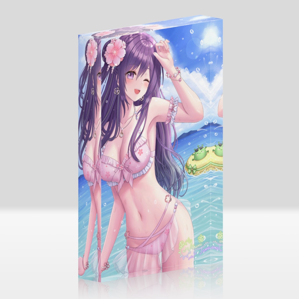 2024年 夏限定イラスト アクリルブロック