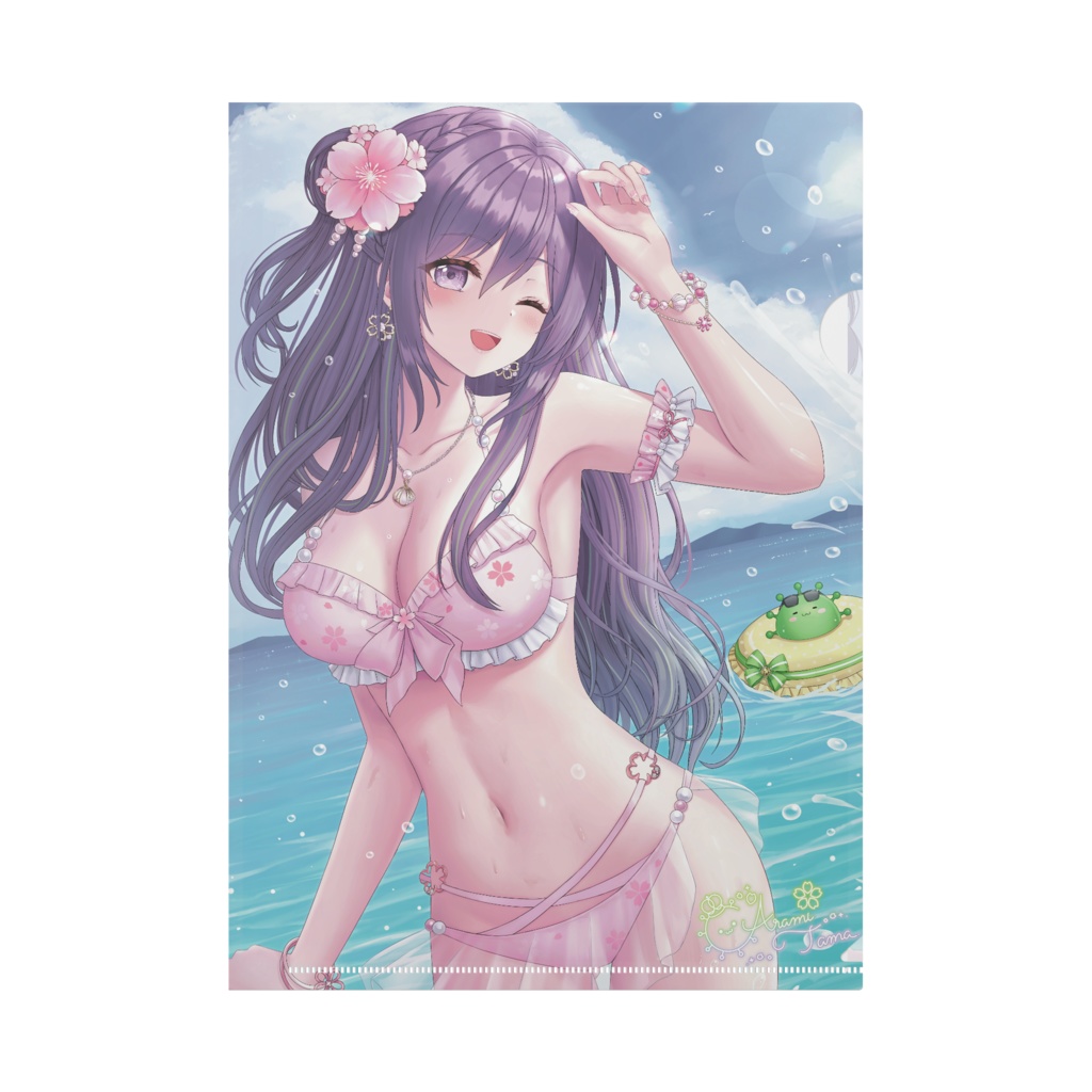 2024年 夏限定イラスト クリアファイル