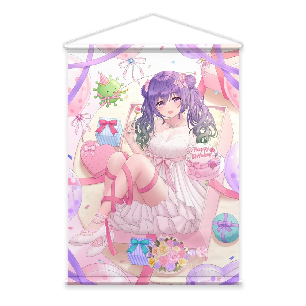 2025生誕祭＆2周年記念タペストリー