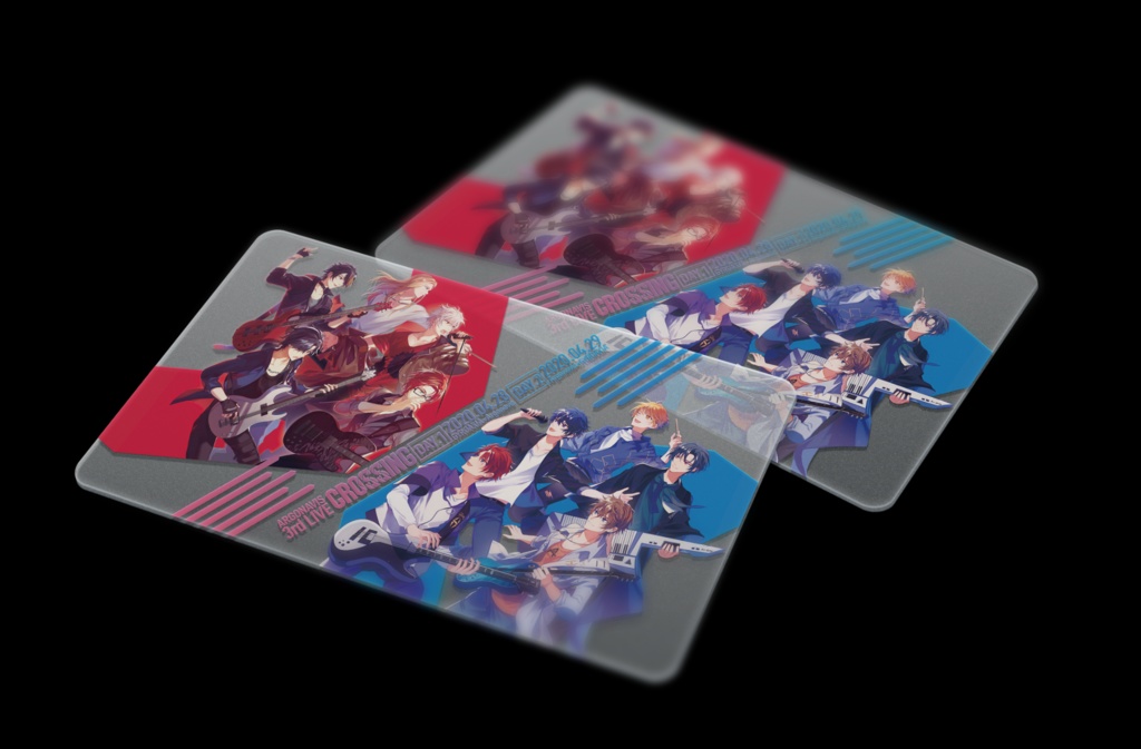 【処分値段】「CROSSING」GYROAXIA×Argonavis ジオラマアクリルスタンド