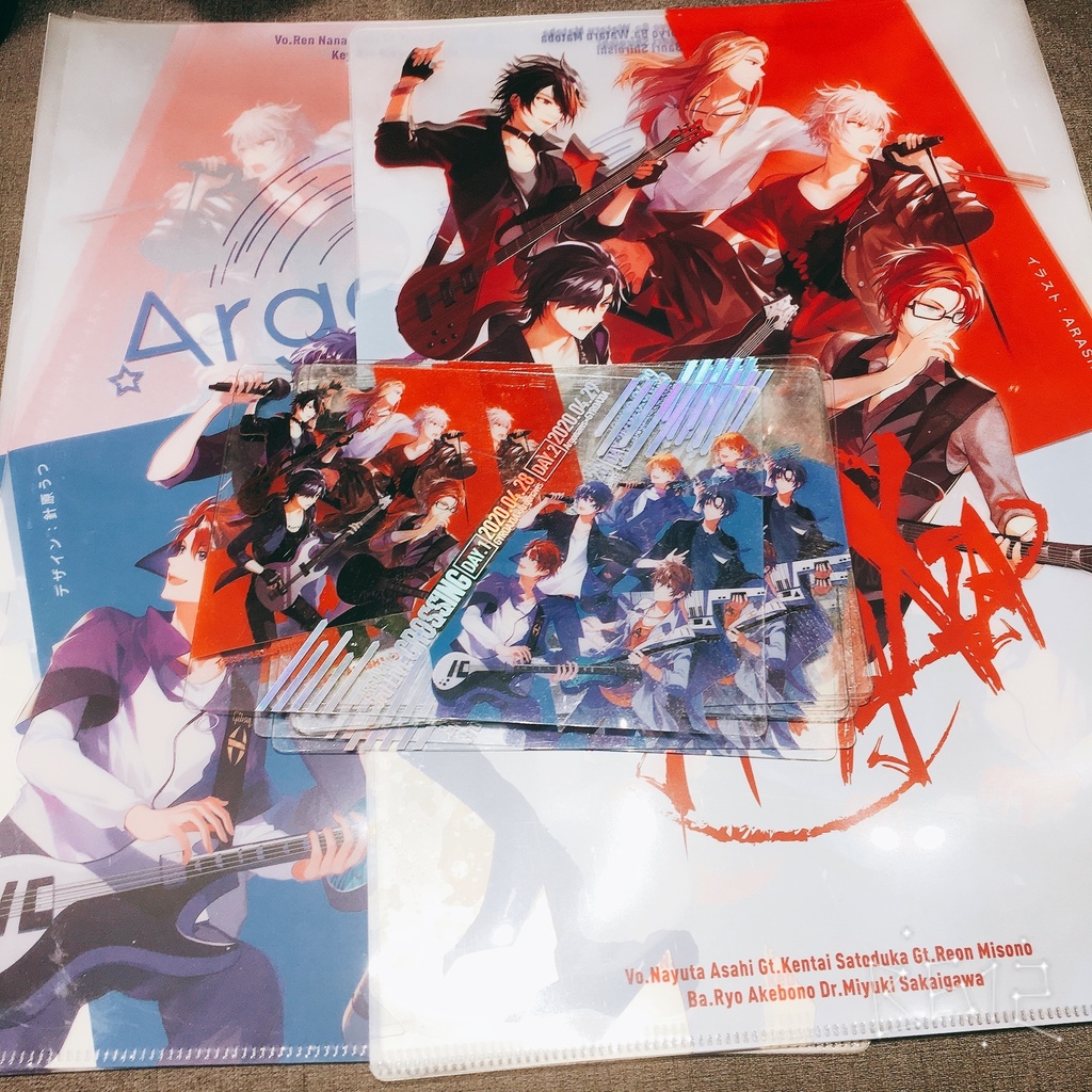 【処分値段】「CROSSING」Argonavis缶バッジセット(セット特典付)