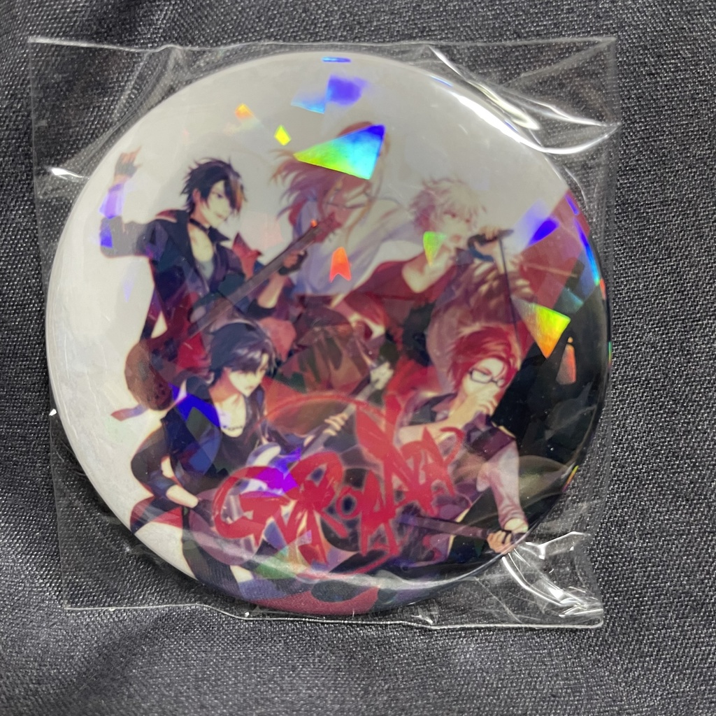 【処分値段】「CROSSING」Argonavis&GYROAXIA缶バッジセット(セット特典付)