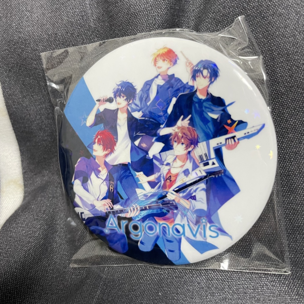 【処分値段】「CROSSING」Argonavis&GYROAXIA缶バッジセット(セット特典付)