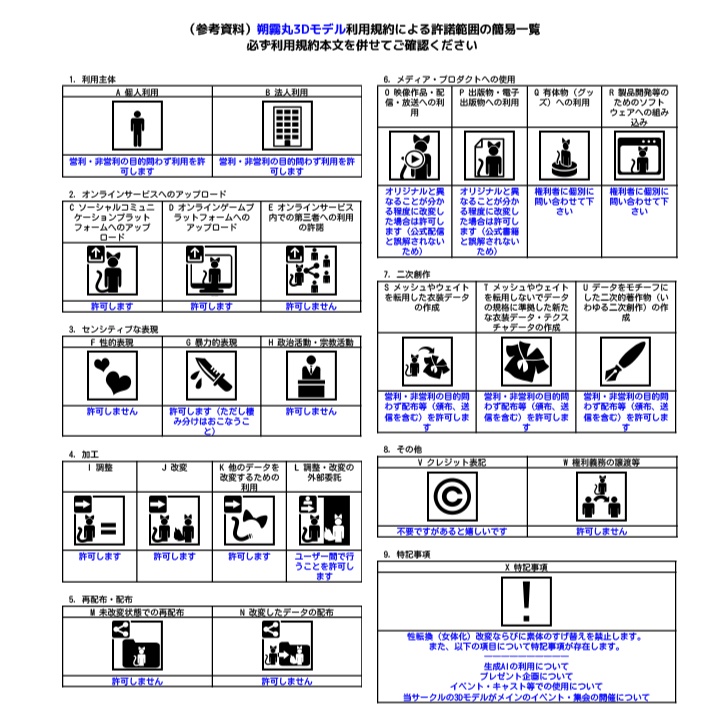 【オリジナル3Dモデル】朔霧丸【11月25日販売開始予定】