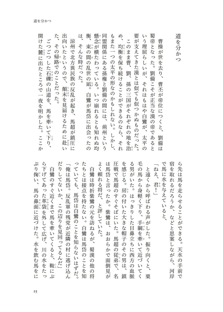 白き闇路のノヴェレッテ