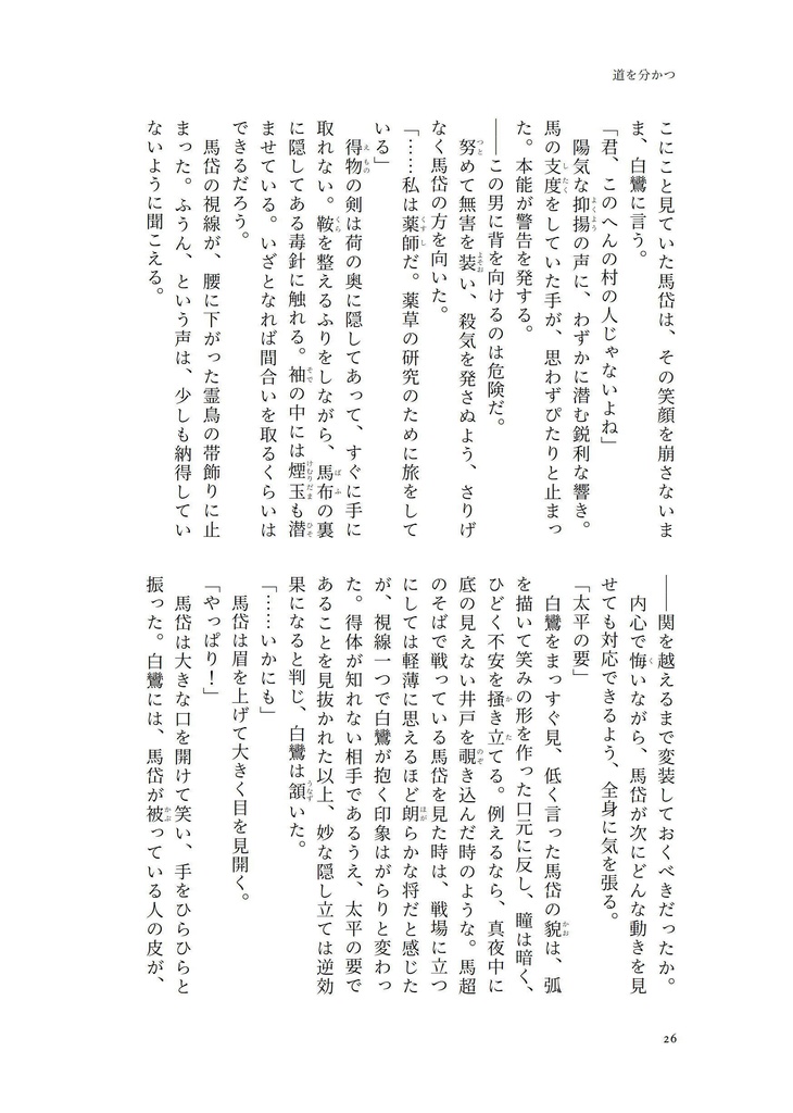 白き闇路のノヴェレッテ