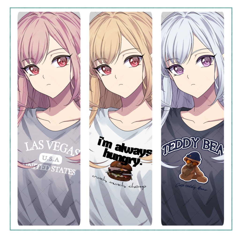 長髪女性_立ち絵素材【FBIジャケット・ドレス】