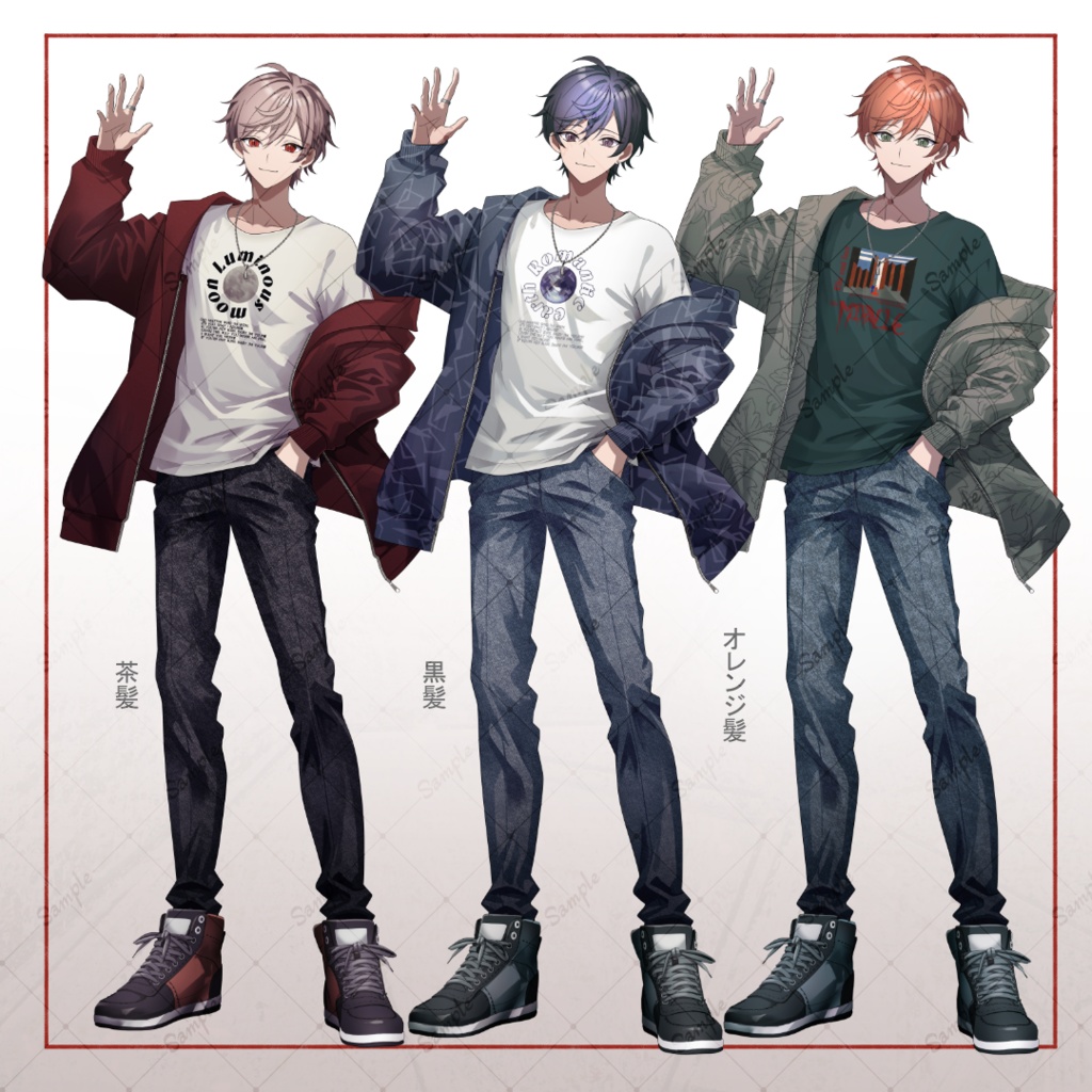 【無料有】八重歯の男性_立ち絵素材