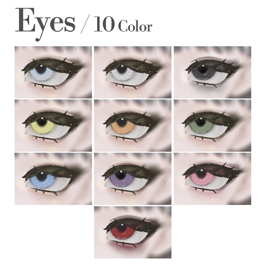 【フィユエ対応】Dark Dolly Make&Eyes★セール中★