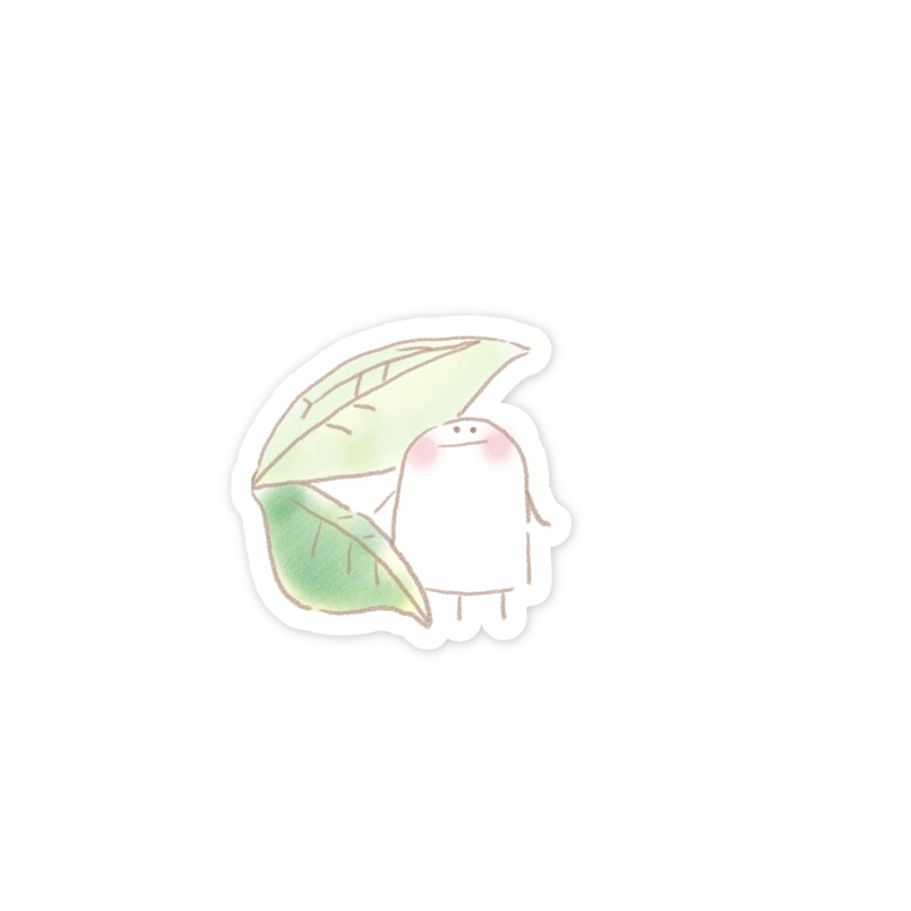 はっぱからこんにちわ͛.*🍃