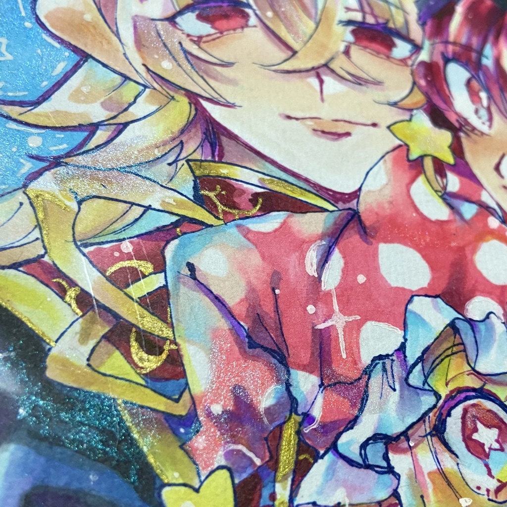 ヘカ純ピース!/中色紙