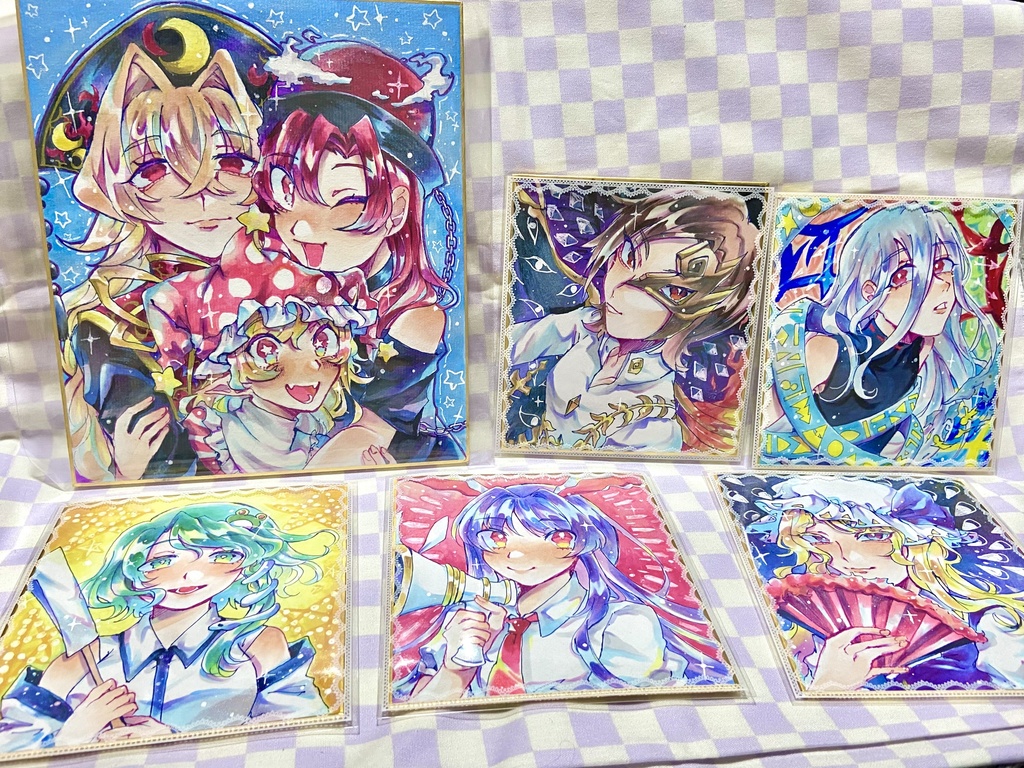 ヘカ純ピース!/中色紙