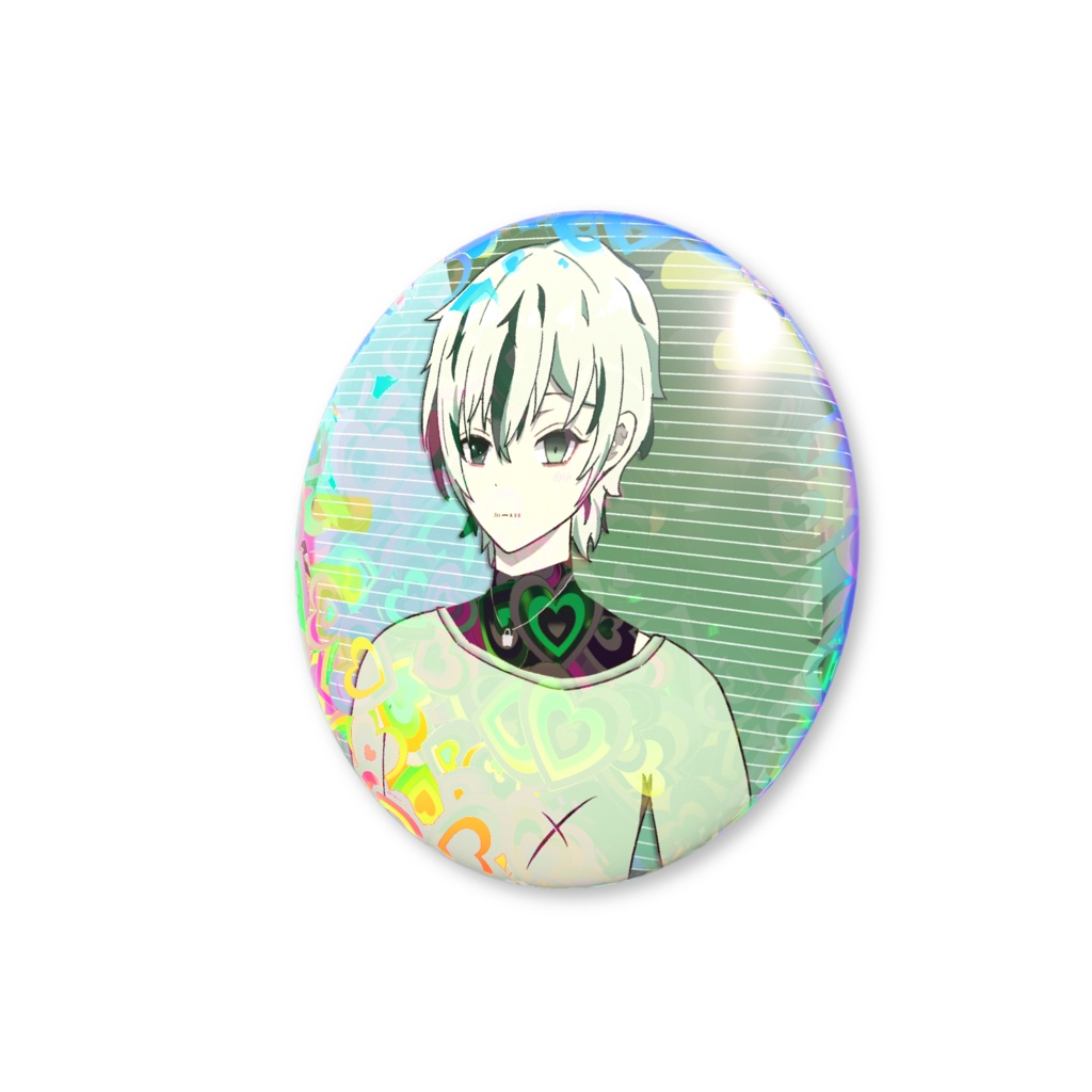 ホロver. ohagiの愉快な缶バッヂ!