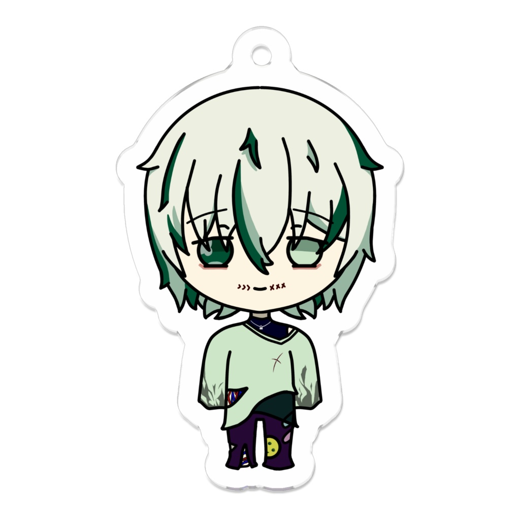 ohagiの愉快なアクリルキーホルダー!