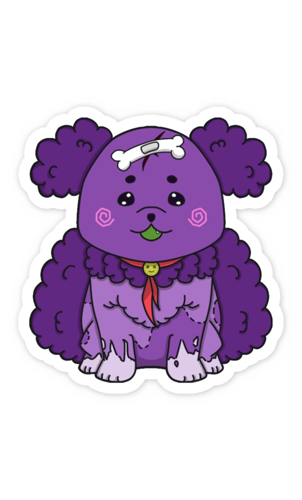 ohagiの愉快な仲間たちのステッカー!