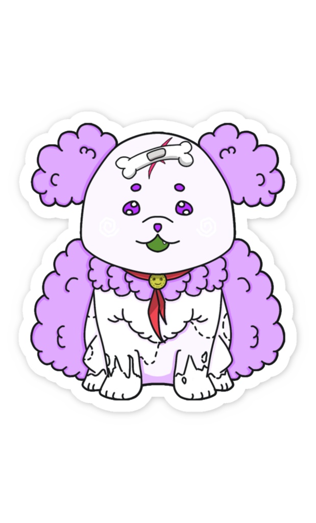 ohagiの愉快な仲間たちのステッカー!