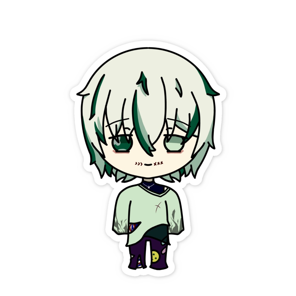 ohagiの愉快な仲間たちのステッカー!