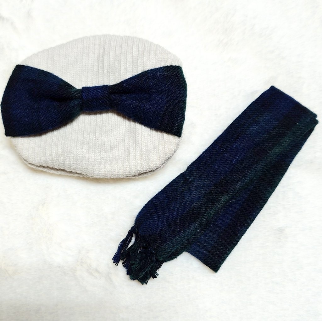 【セット】ベレー帽&マフラー