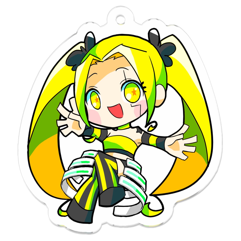 【リボヒロ】アクリルキーホルダー　パチューラ