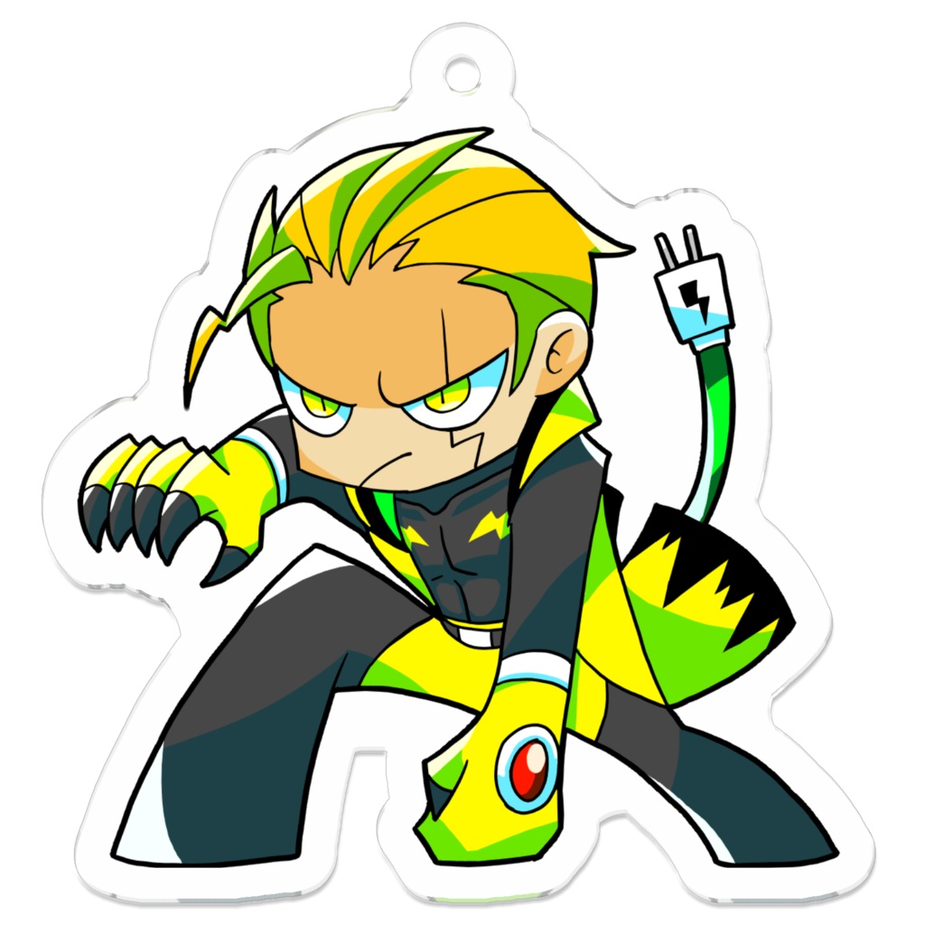 【リボヒロ】アクリルキーホルダー　ライジング・レオ