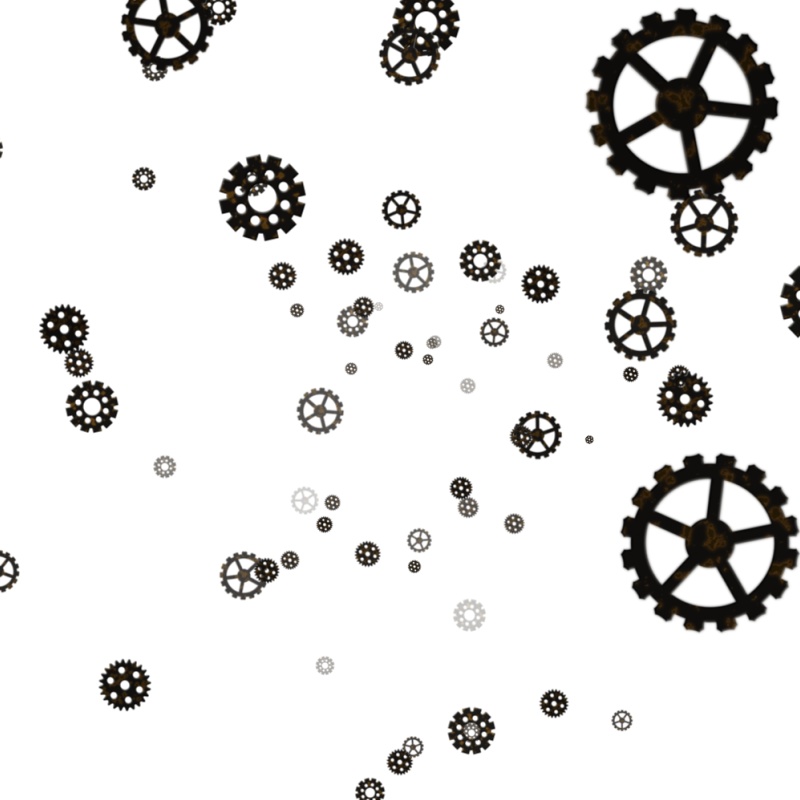 【TRPG/配信素材】動くアニメ風歯車演出素材!全11種APNG&MP4【ココフォリア・MV・配信向け】