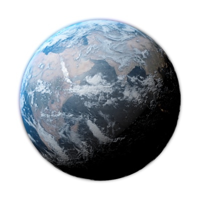 シンプルな惑星演出素材!全2種APNG&MP4【TRPG/配信素材】