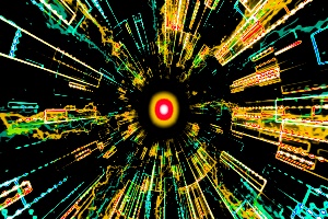 【TRPG/配信素材】電脳世界のワープエフェクト素材!全10種APNG&MP4