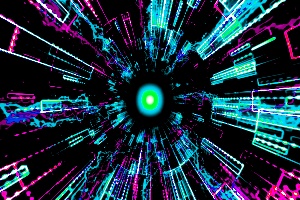 【TRPG/配信素材】電脳世界のワープエフェクト素材!全10種APNG&MP4